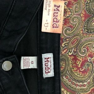 Mudd high waisted skinny jeans size 13